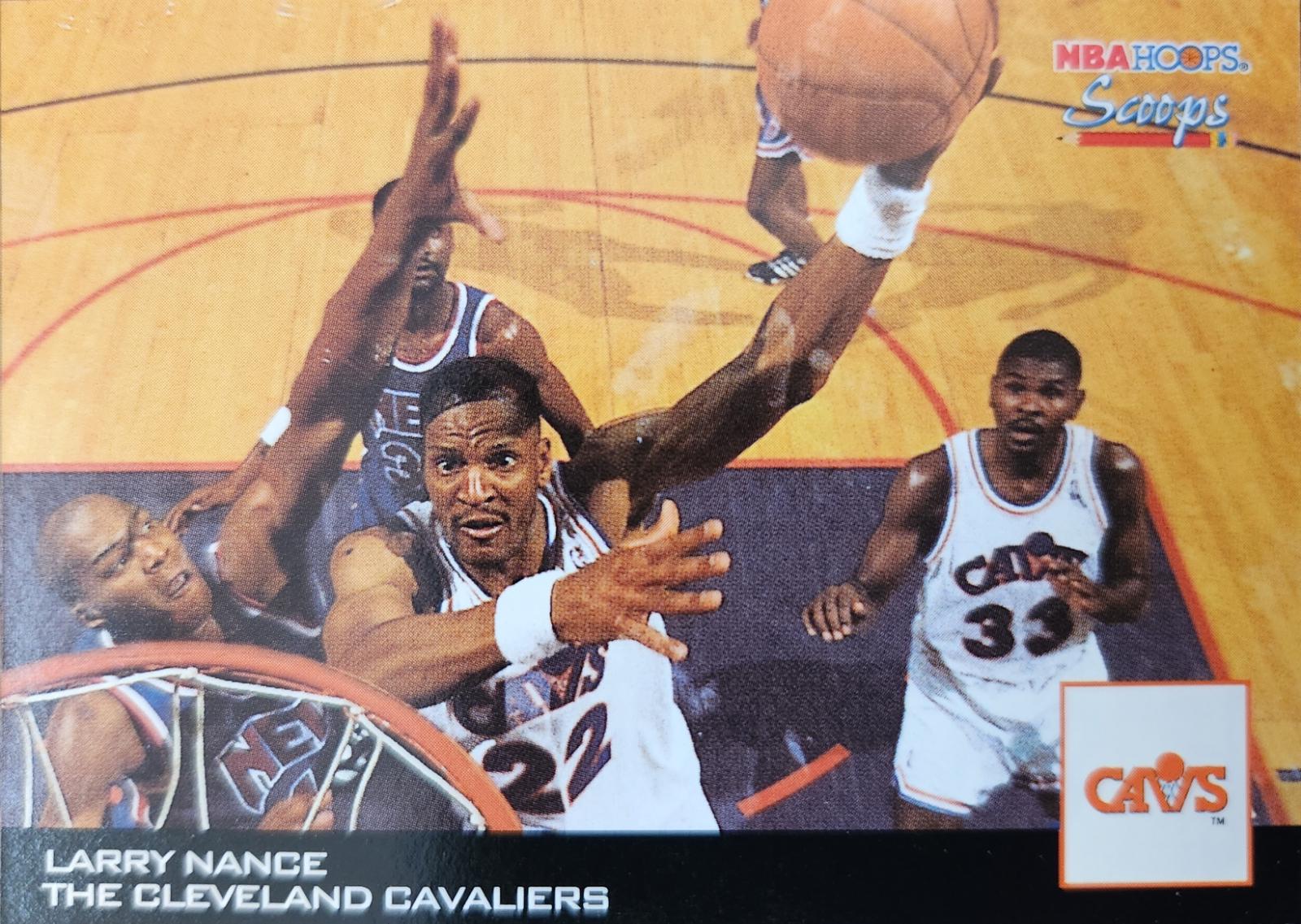 Larry Nance #HS5 Basketball Cards 1993 Hoops Scoops