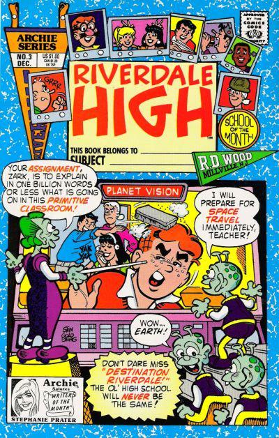 Riverdale High #3 (1990) Comic Books Riverdale High
