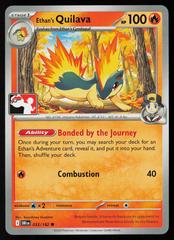 Ethan's Quilava [Prize Pack] #33 Pokemon Destined Rivals Prices