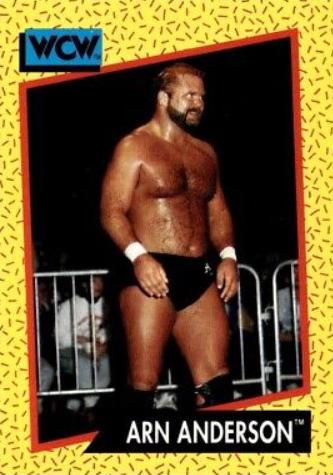 Arn Anderson #48 Wrestling Cards 1991 Impel WCW
