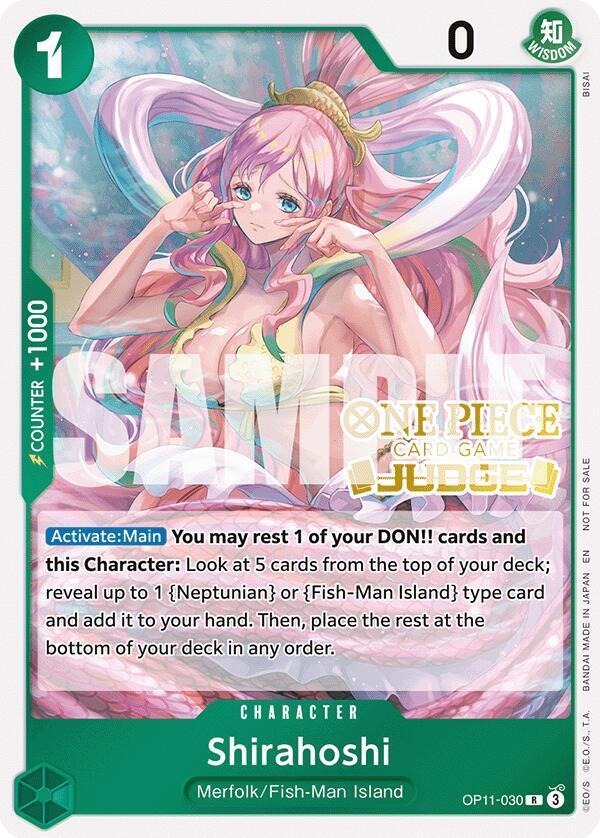 Shirahoshi [Judge] OP11-030 Prices | One Piece Promo | One Piece Cards