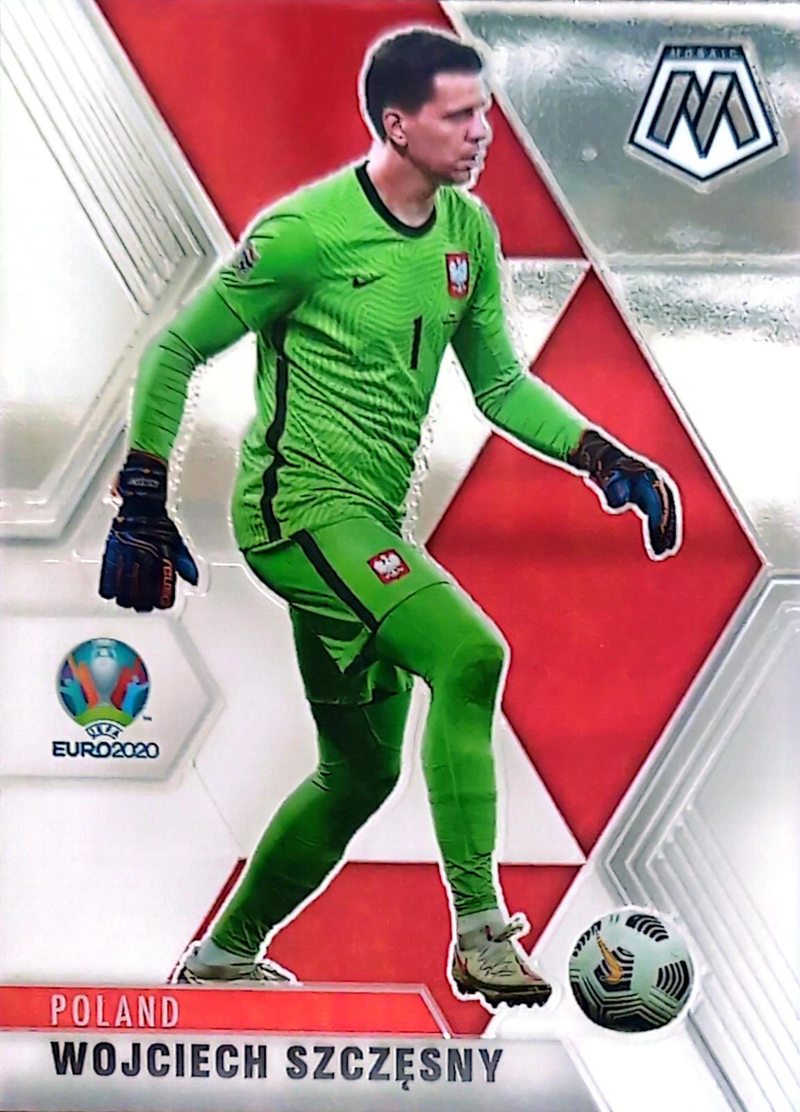Wojciech Szczesny #69 2021 Panini Mosaic UEFA Euro 2020