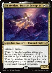 Syr Vondam, Sunstar Exemplar [Foil] #231
