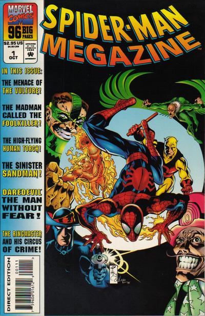 Spider-Man Megazine #1 (1994) Comic Books Spider-Man Megazine