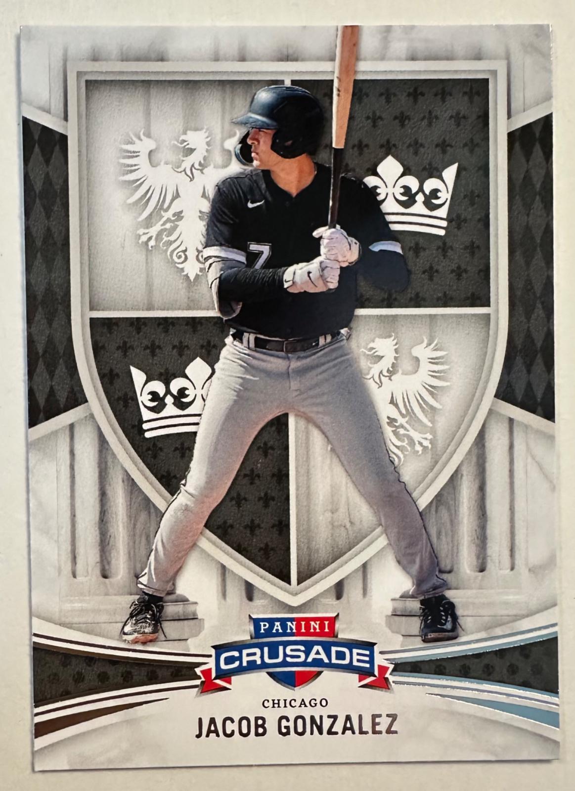 Jacob Gonzalez #2 Baseball Cards 2024 Panini Crusade