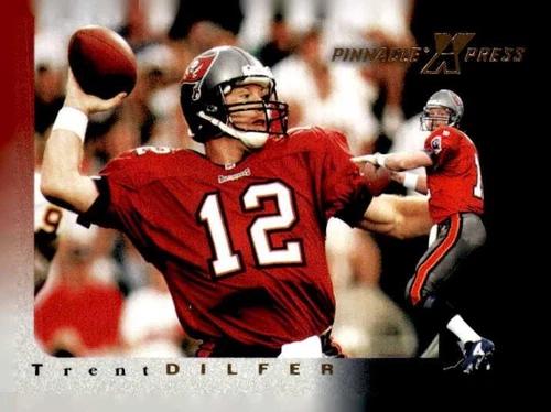 Trent Dilfer #42 Football Cards 1997 Pinnacle X Press