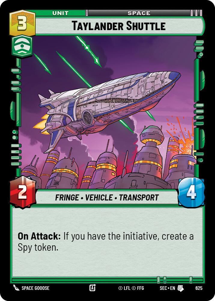 Taylander Shuttle [Foil] #625