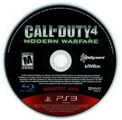 Disc | Call of Duty 4 Modern Warfare [Greatest Hits] Playstation 3