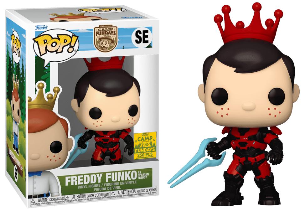Freddy Funko As Spartan Freddy #SE Funko POP Freddy Funko