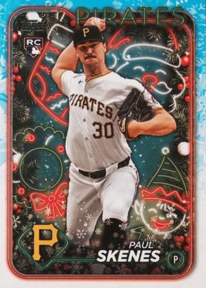 Paul Skenes #H165 Prices [Rookie] | 2024 Topps Holiday | Baseball