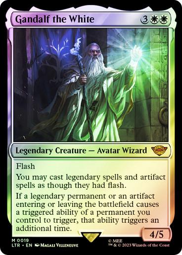 Gandalf the White [Foil] #19 Prices | Magic Lord of the Rings | Magic Cards