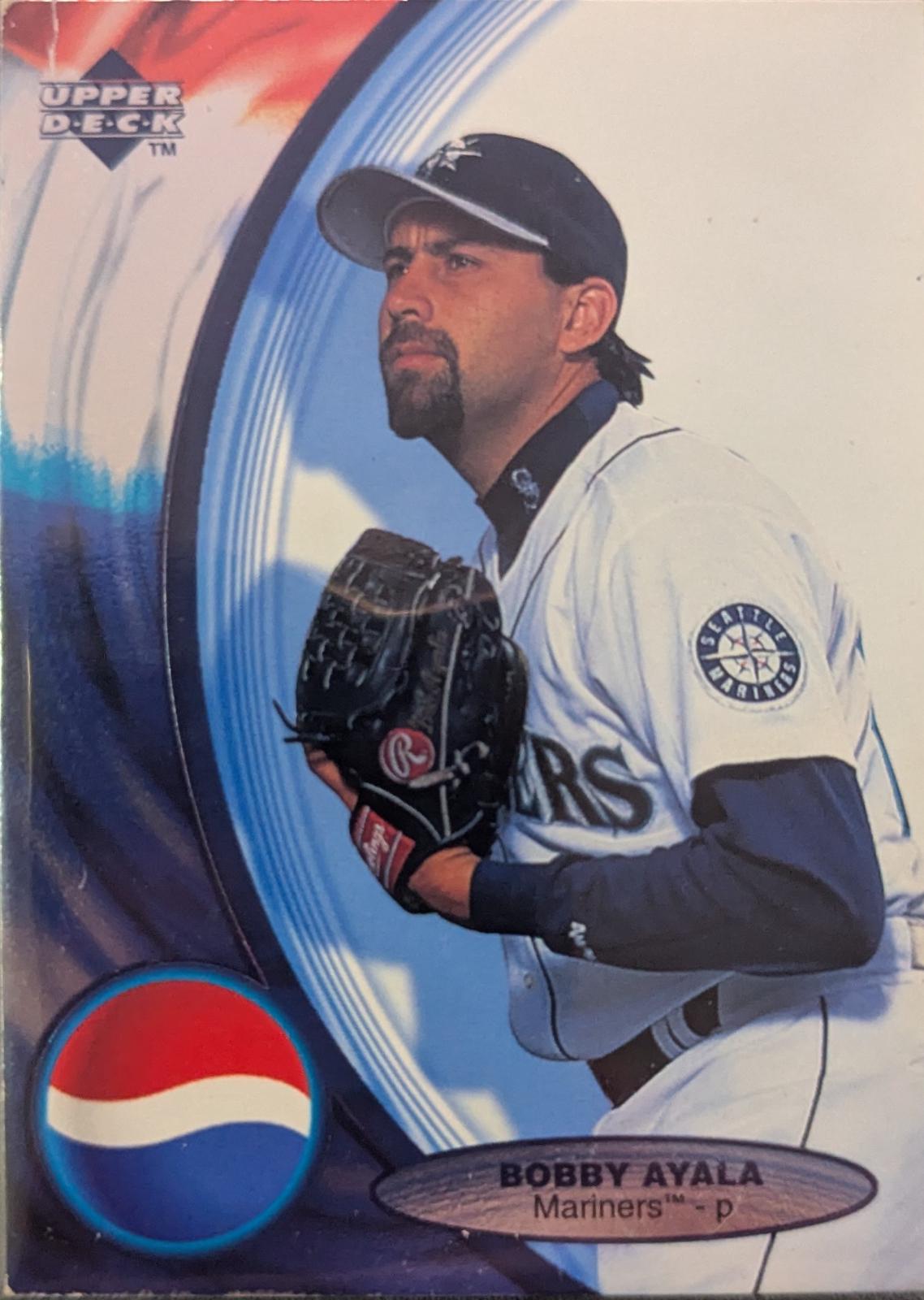 Bobby Ayala #PM-2 Baseball Cards 1998 Upper Deck Pepsi Mariners
