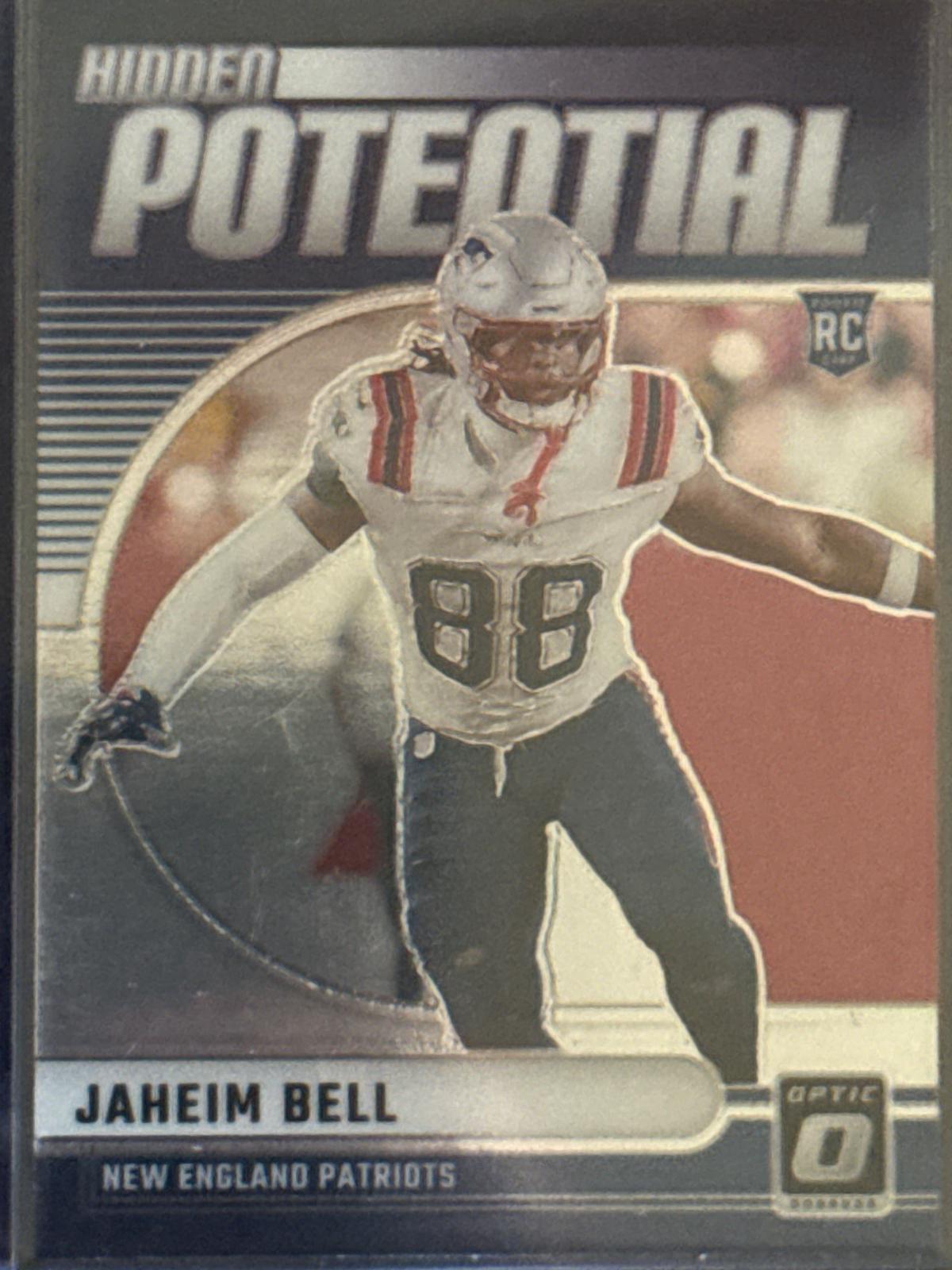 Jaheim Bell #14 Football Cards 2024 Panini Donruss Optic Hidden Potential