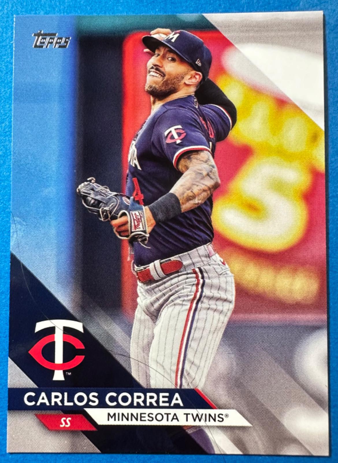 Carlos Correa #95 2024 Topps Flagship Collection Baseball
