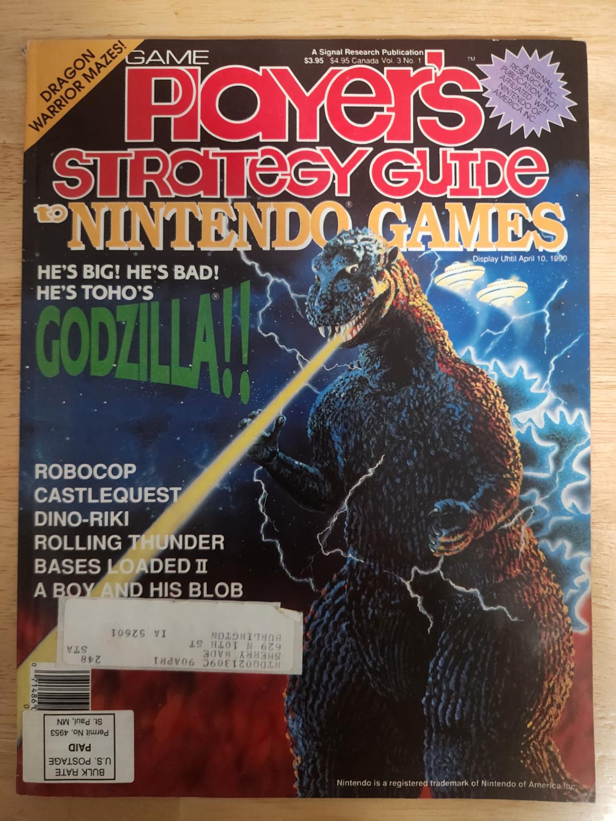 Game Player's Startegy Guide Volume 3 Number 1 Strategy Guide