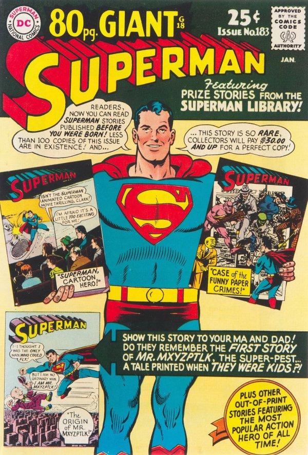 Superman #183 (1966) Comic Books Superman