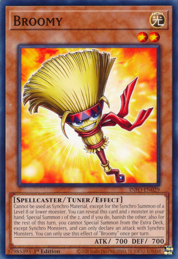 Broomy INFO-EN029 YuGiOh The Infinite Forbidden