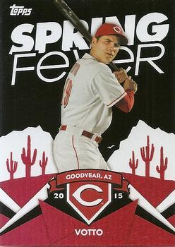Joey Votto #SF-46 Baseball Cards 2015 Topps Spring Fever