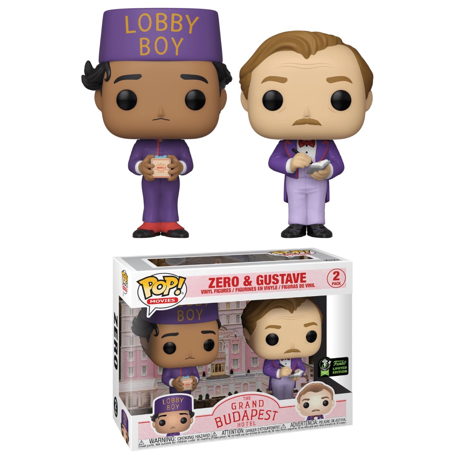 Zero & Gustave Funko POP Movies