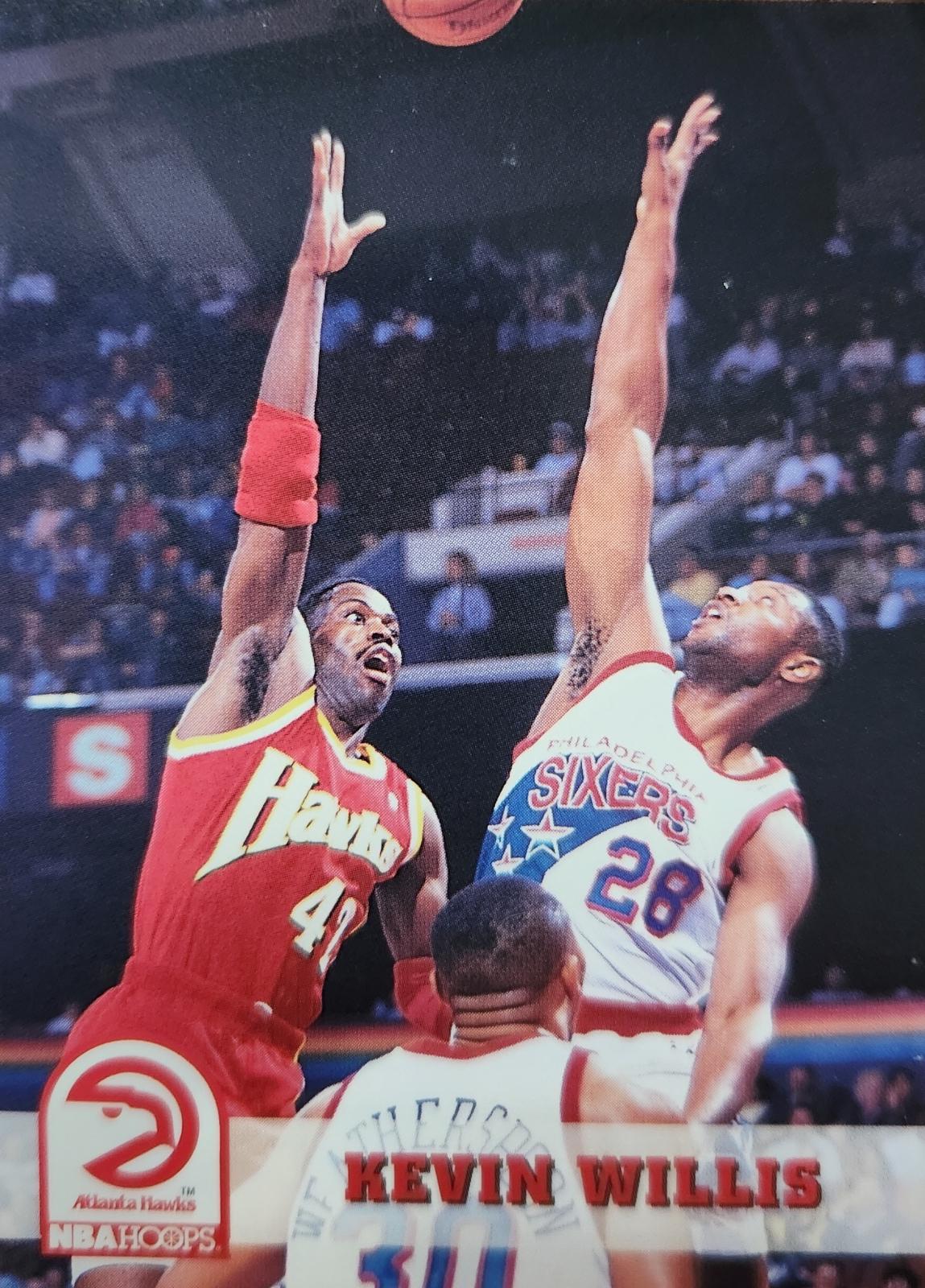 Kevin Willis #8 Basketball Cards 1993 Hoops