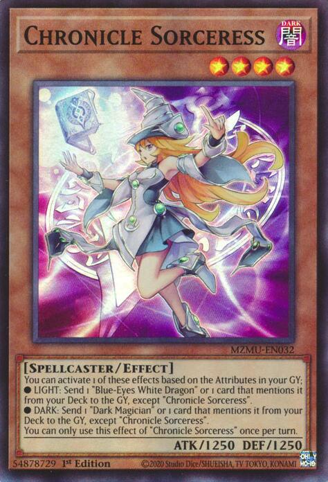 Chronicle Sorceress MZMU-EN032 Prices | YuGiOh Maze of Muertos