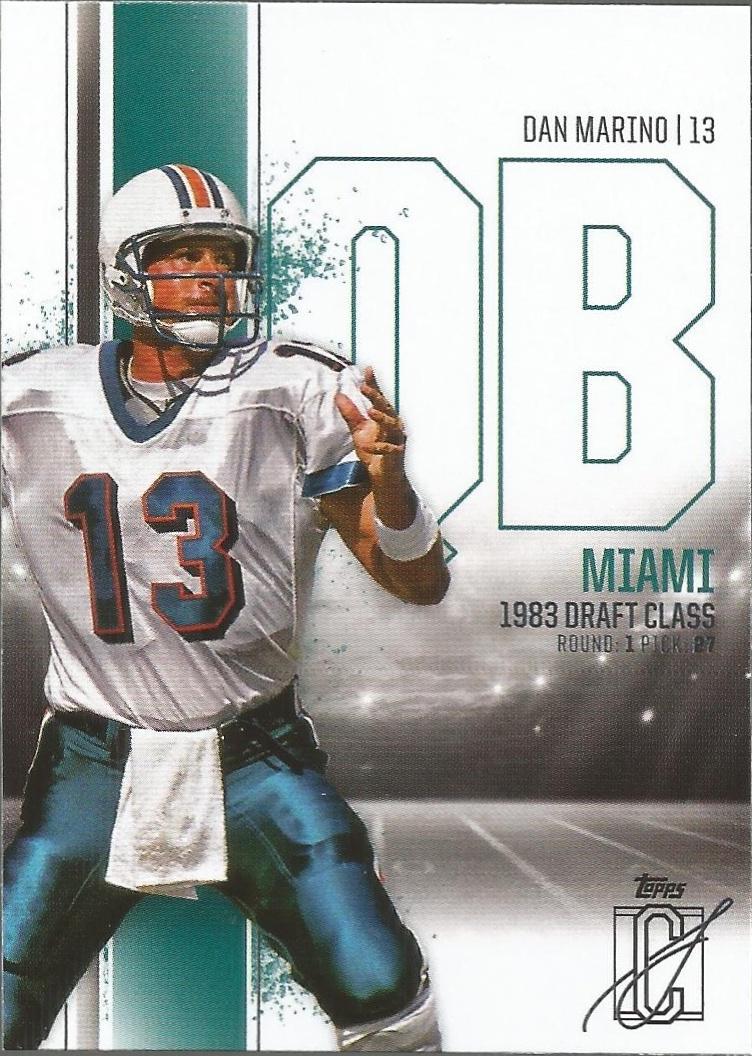 Dan Marino #28 Football Cards 2024 Topps Signature Class