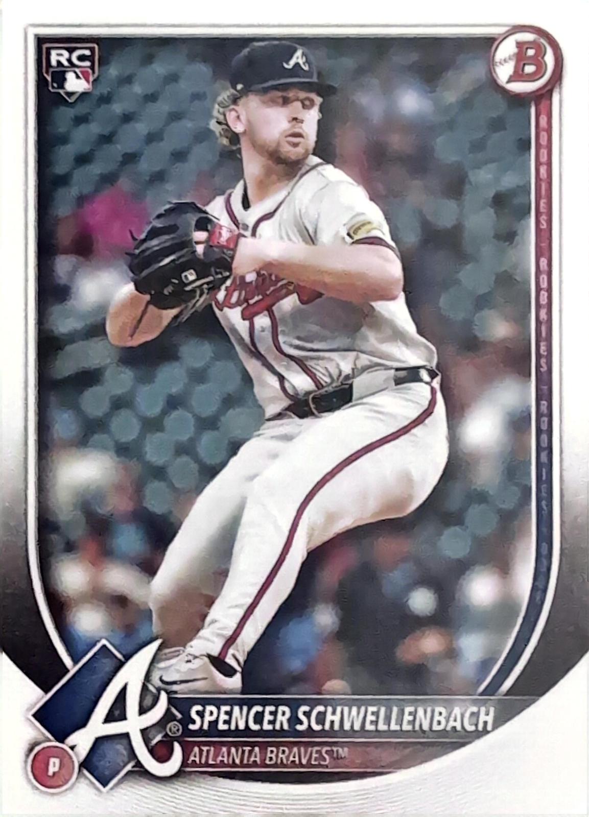 Spencer Schwellenbach #78 Baseball Cards 2025 Bowman