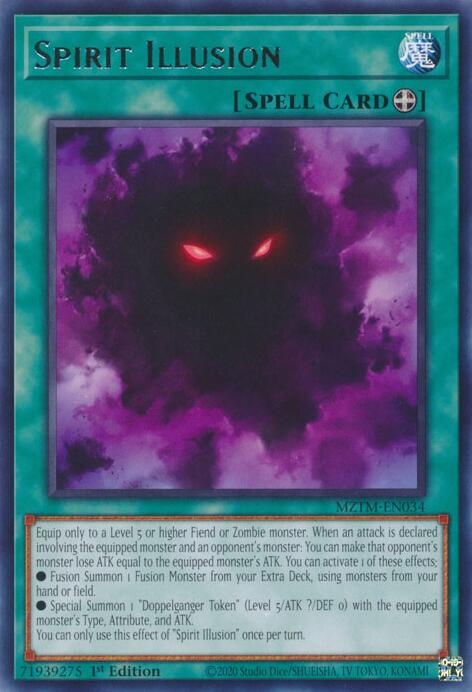 Spirit Illusion MZTM-EN034 YuGiOh Maze of the Master