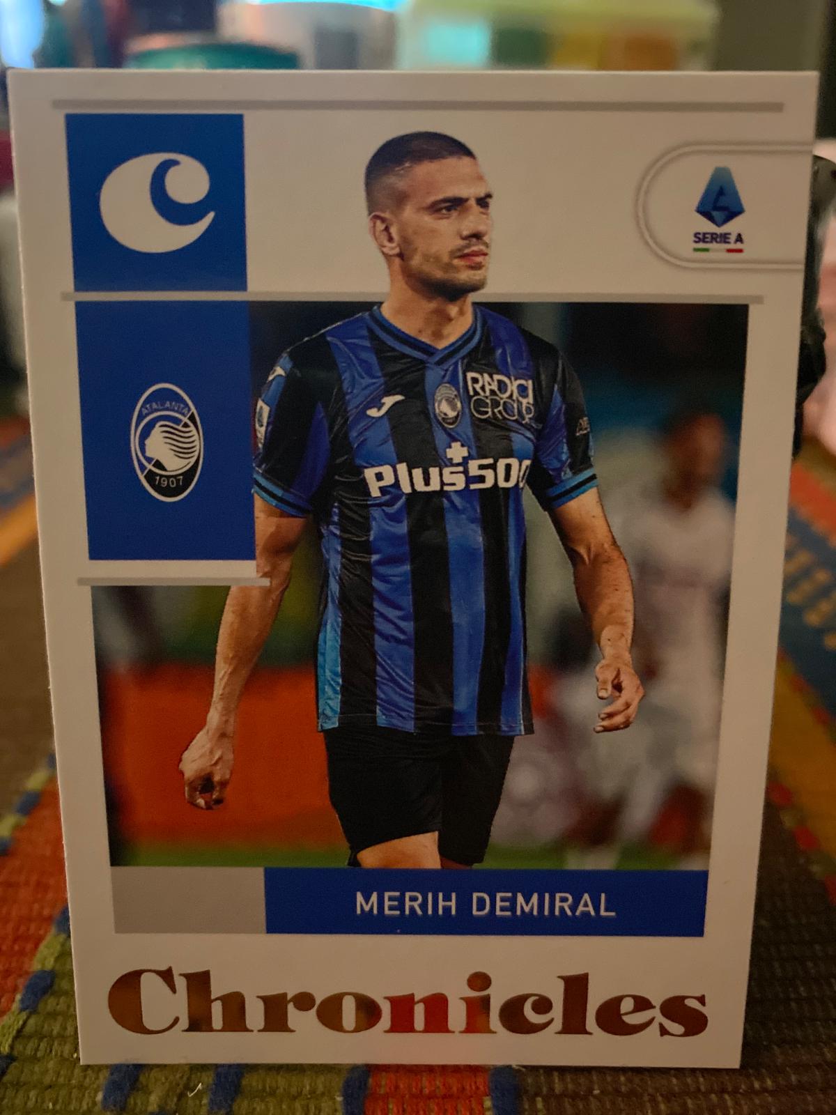 Merih Demiral #5 Soccer Cards 2022 Panini Chronicles Serie A