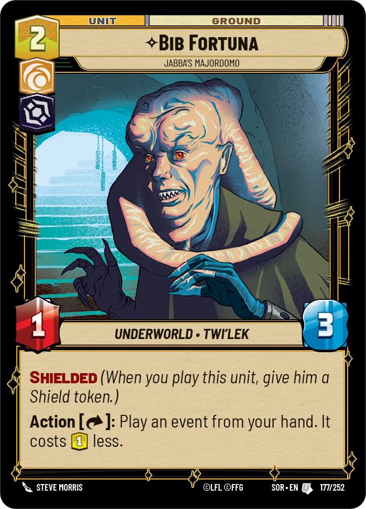 Bib Fortuna #177 Star Wars Unlimited: Spark of Rebellion