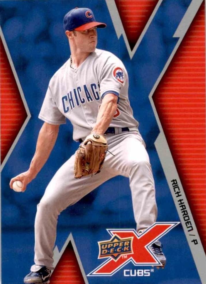 Rich Harden #15 Baseball Cards 2009 Upper Deck X