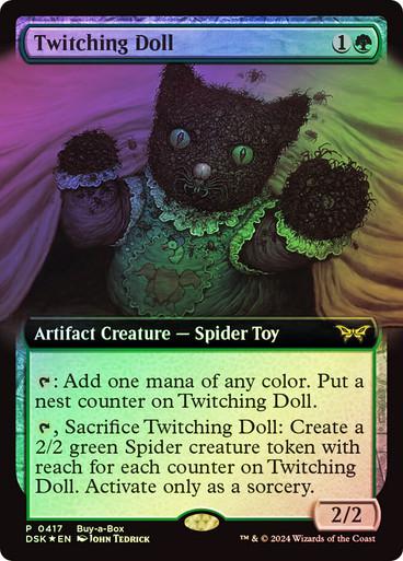 Twitching Doll #417 Magic Duskmourn: House of Horror