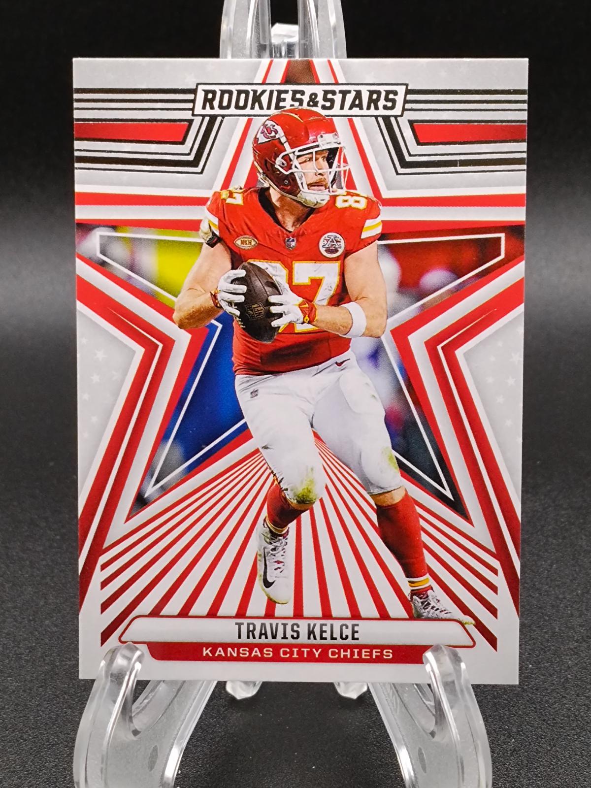 Travis Kelce #48 Football Cards 2024 Panini Rookies & Stars