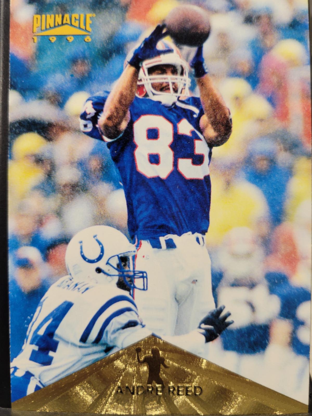 Andre Reed #10 Football Cards 1996 Pinnacle