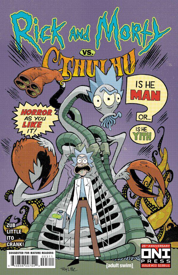 Rick and Morty vs. Cthulhu #3 (2023) Comic Books Rick and Morty vs. Cthulhu