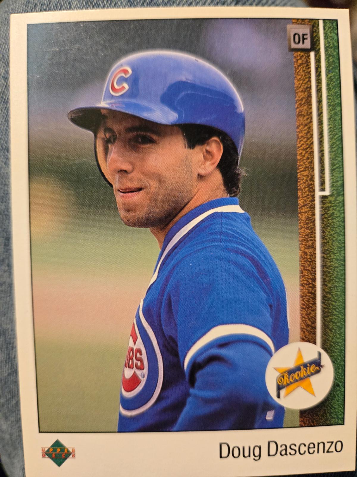 Doug Dascenzo #10 Baseball Cards 1989 Upper Deck