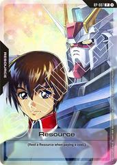 PSA/CGC Pop: Resource [RP-007 Holo] #RP-007 | Gundam Resource Promo