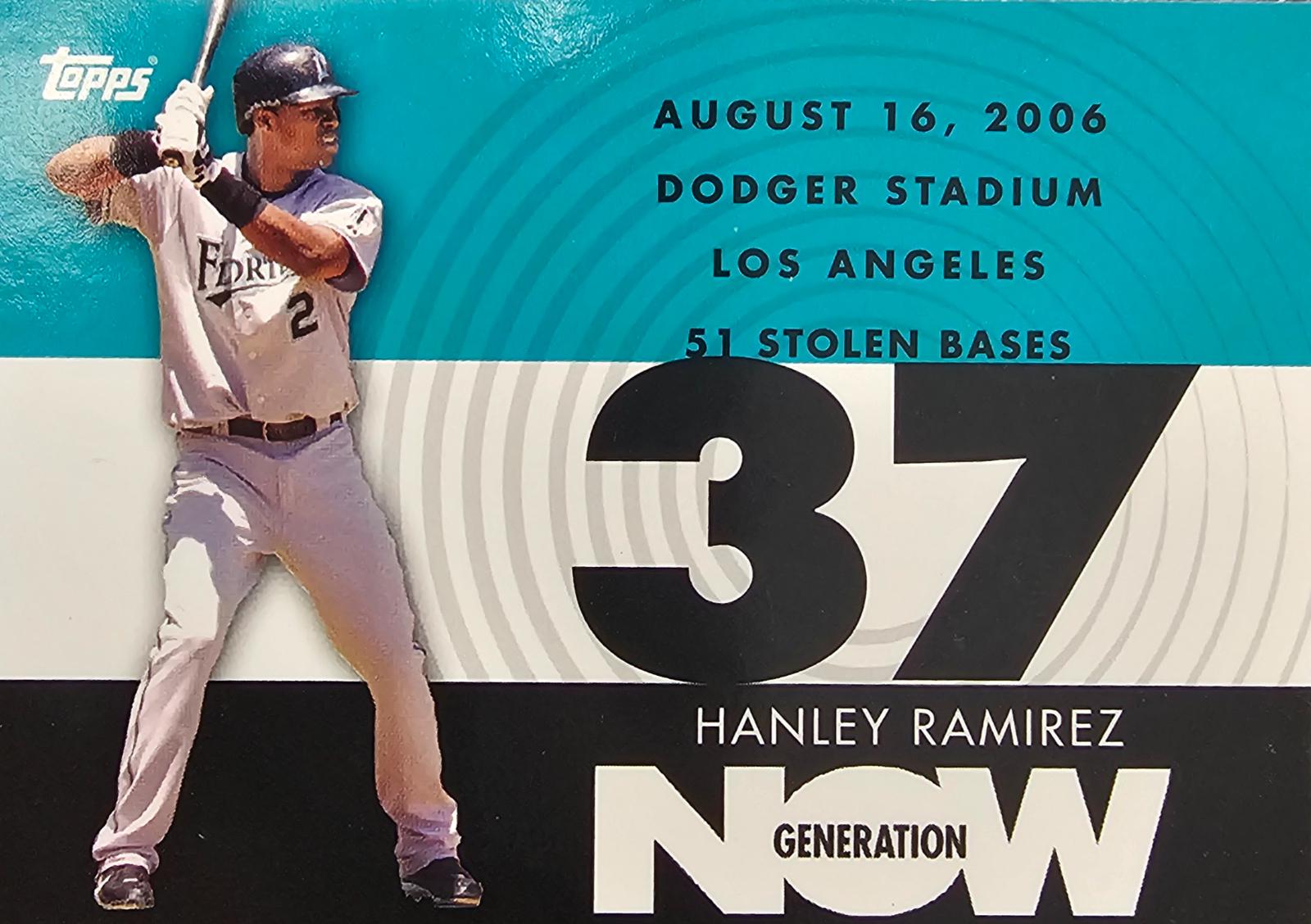 Hanley Ramirez #GN335 Baseball Cards 2007 Topps Generation Now