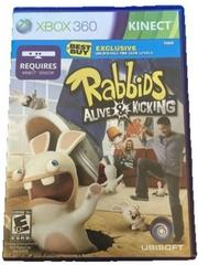 Front Cover Of Opened Game | Rabbids: Alive & Kicking [Best Buy] Xbox 360