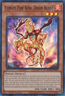 Cursed Fire King Doom Burst ROTA-EN099