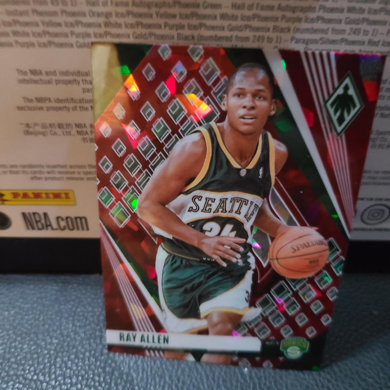 Ray Allen [Red Ice] #221 Prices | 2023 Panini Phoenix | Basketball Cards