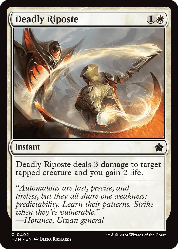 Deadly Riposte (Magic Foundations)