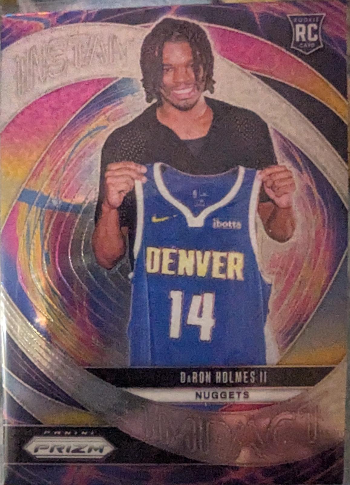 DaRon Holmes II #12 Basketball Cards 2024 Panini Prizm Instant Impact