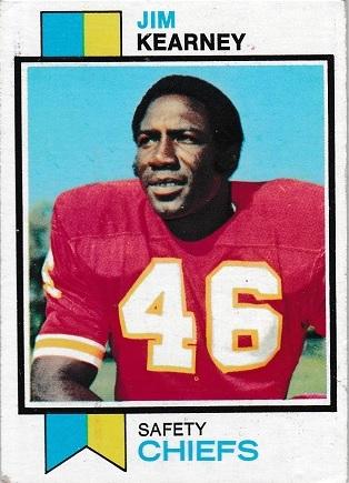 Jim Kearney #32 Football Cards 1973 Topps