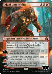 Ajani Unrelenting [Borderless] #308