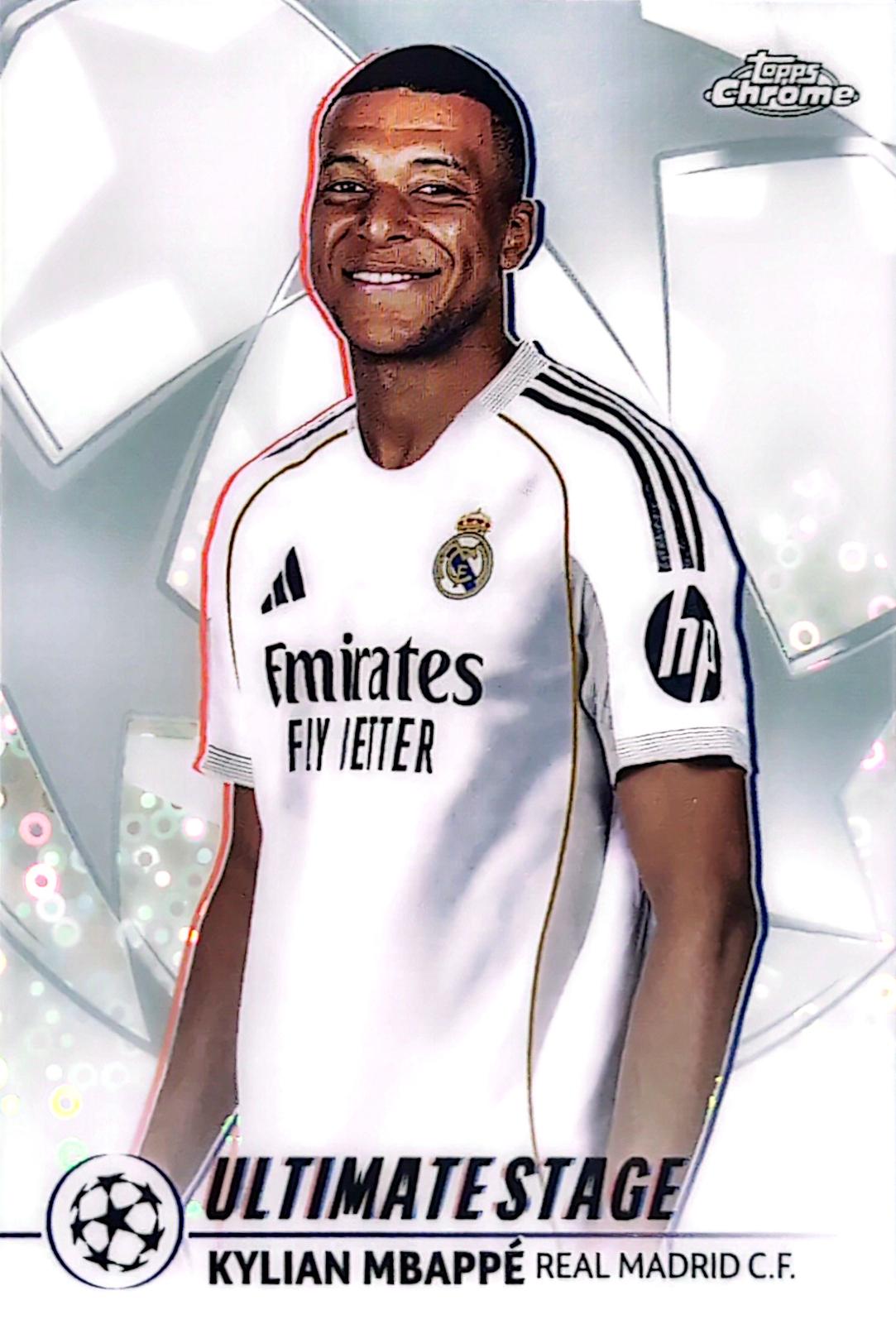 Kylian Mbappe #US-25 Prices | 2025 Topps UEFA Ultimate Stage