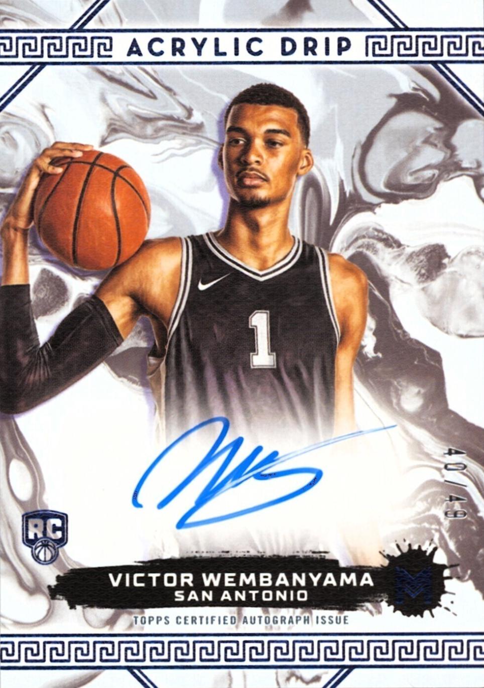 Victor Wembanyama [Ultramarine Blue] #ADA-VW