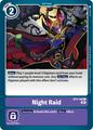 Night Raid [Parallel Rare] | Digimon Starter Deck 10: Parallel World Tacticia
