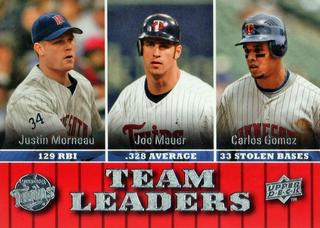 Justin Morneau / Joe Mauer / Carlos Gomez