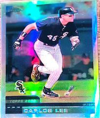 Carlos Lee [Refractor] #261 Baseball Cards 2000 Topps Chrome Prices